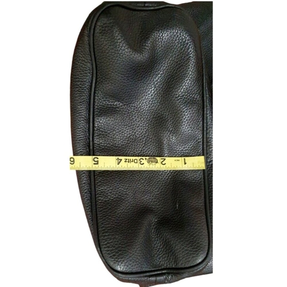 Michael Kors Jules Large Convertible Drawstring Leather Shoulder Bag-Black - Picture 13 of 14